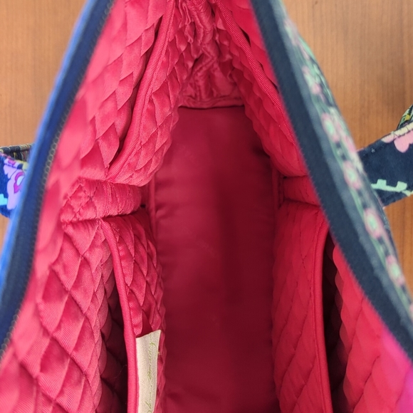 Vera Bradley Petal Paisley Vera Tote Shoulder Bag - Picture 7 of 11